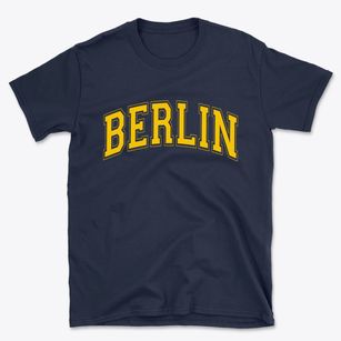 Berlin New Hampshire Varsity Basic T-Shirt