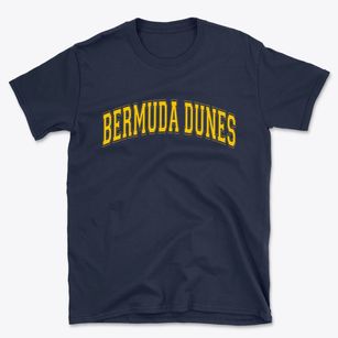 Bermuda Dunes California Varsity Basic T-Shirt