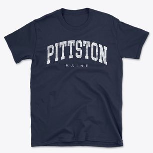 Pittston Maine Urban Vibe Basic T-Shirt