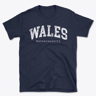 Wales Massachusetts Urban Vibe Basic T-Shirt
