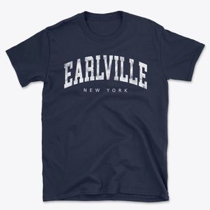 Earlville New York Urban Vibe Basic T-Shirt