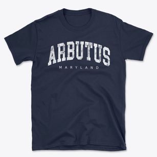 Arbutus Maryland Urban Vibe Basic T-Shirt