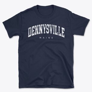 Dennysville Maine Urban Vibe Basic T-Shirt