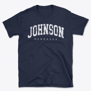 Johnson Nebraska Urban Vibe Basic T-Shirt