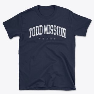 Todd Mission Texas Urban Vibe Basic T-Shirt