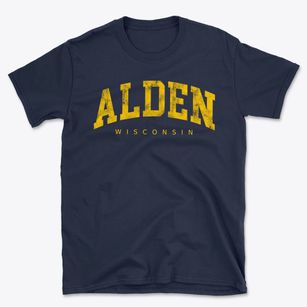 Alden Wisconsin Urban Vibe Basic T-Shirt