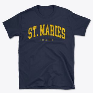 St. Maries Idaho Urban Vibe Basic T-Shirt