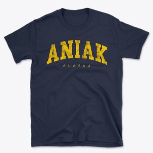 Aniak Alaska Urban Vibe Basic T-Shirt