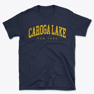 Caroga Lake New York Urban Vibe Basic T-Shirt