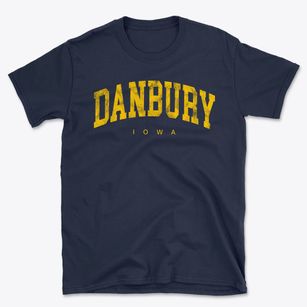 Danbury Iowa Urban Vibe Basic T-Shirt