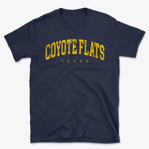 Coyote Flats Texas Urban Vibe Basic T-Shirt