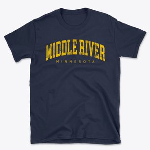 Middle River Minnesota Urban Vibe Basic T-Shirt