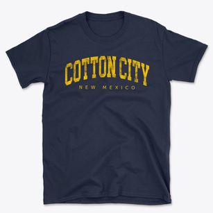 Cotton City New Mexico Urban Vibe Basic T-Shirt