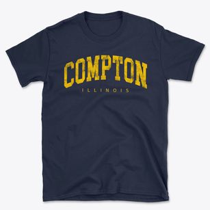 Compton Illinois Urban Vibe Basic T-Shirt