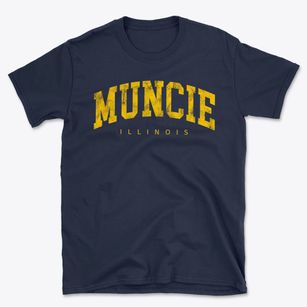 Muncie Illinois Urban Vibe Basic T-Shirt