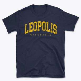 Leopolis Wisconsin Urban Vibe Basic T-Shirt