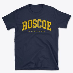 Roscoe Montana Urban Vibe Basic T-Shirt