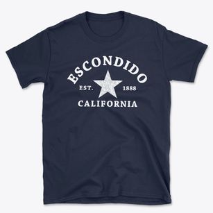 Escondido California Star Basic T-Shirt