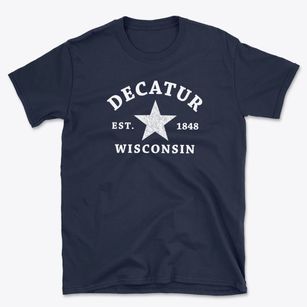Decatur Wisconsin Star Basic T-Shirt