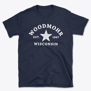 Woodmohr Wisconsin Star Basic T-Shirt