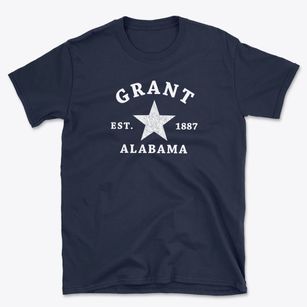 Grant Alabama Star Basic T-Shirt