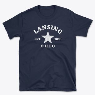 Lansing Ohio Star Basic T-Shirt