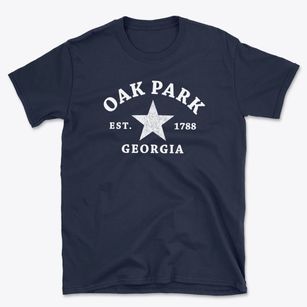 Oak Park Georgia Star Basic T-Shirt