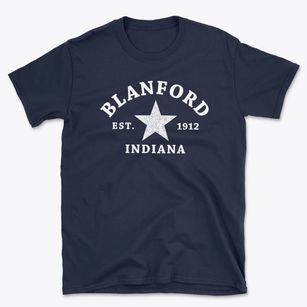 Blanford Indiana Star Basic T-Shirt