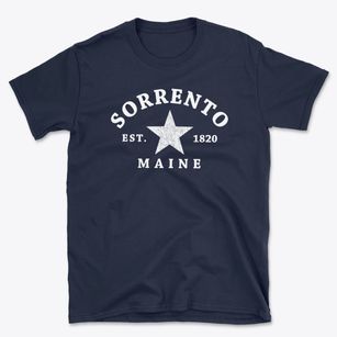 Sorrento Maine Star Basic T-Shirt