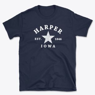 Harper Iowa Star Basic T-Shirt