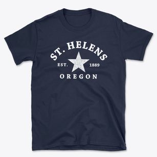 St. Helens Oregon Star Basic T-Shirt