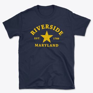 Riverside Maryland Star Basic T-Shirt