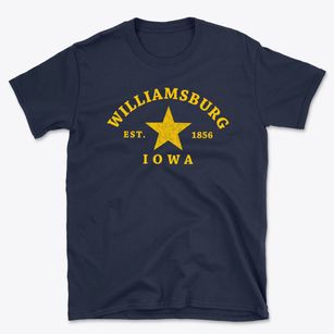 Williamsburg Iowa Star Basic T-Shirt