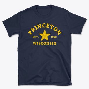 Princeton Wisconsin Star Basic T-Shirt