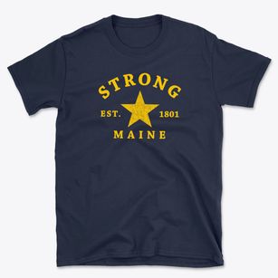Strong Maine Star Basic T-Shirt