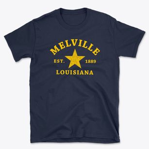 Melville Louisiana Star Basic T-Shirt