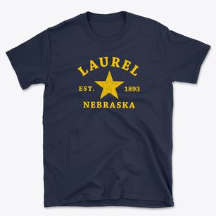 Laurel Nebraska Star Basic T-Shirt