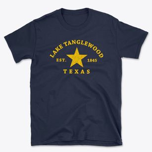 Lake Tanglewood Texas Star Basic T-Shirt