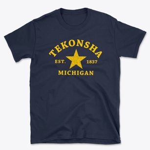 Tekonsha Michigan Star Basic T-Shirt