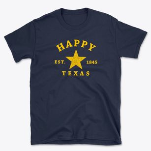 Happy Texas Star Basic T-Shirt