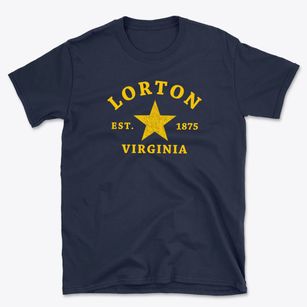 Lorton Virginia Star Basic T-Shirt