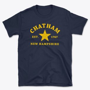 Chatham New Hampshire Star Basic T-Shirt