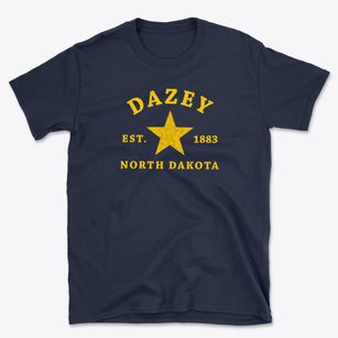 Dazey North Dakota Star Basic T-Shirt