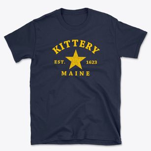Kittery Maine Star Basic T-Shirt