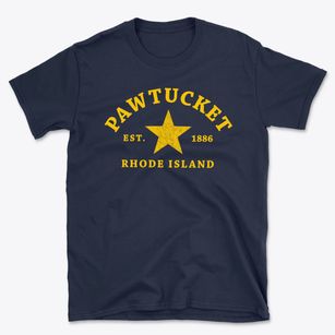 Pawtucket Rhode Island Star Basic T-Shirt