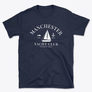 Manchester Connecticut Yacht Club Basic T-Shirt