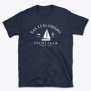 San Luis Obispo California Yacht Club Basic T-Shirt
