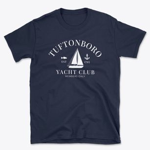 Tuftonboro New Hampshire Yacht Club Basic T-Shirt