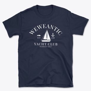Weweantic Massachusetts Yacht Club Basic T-Shirt