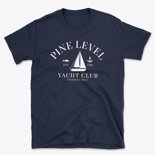Pine Level North Carolina Yacht Club Basic T-Shirt